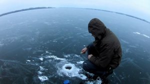 Второй " первый лед". Озеро Стерж 12.12.2020 г.