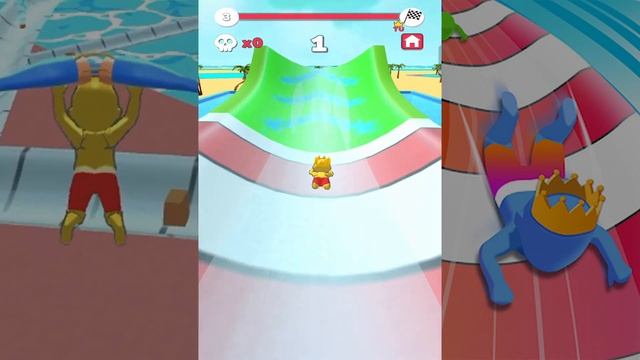BEST Water SLIDES Game | AQUAPARK.IO Funny Gameplay #1