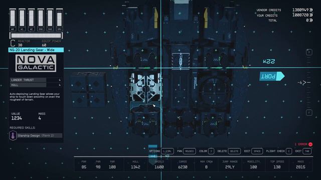 Starfield - Capybara Mark I Refit (Class-C Cruiser) смотреть онлайн