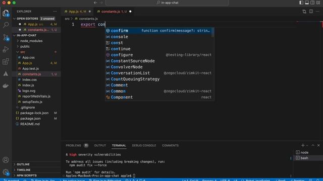 Build a One-on-One and Group Chat App using React JS and ZEGOCLOUD Chat API | In App Live Chat смотреть онлайн