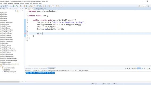 Java Programming: Introduction to Lambda Expressions смотреть онлайн