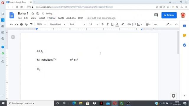 Cómo poner Subíndice y superíndice en Google Docs смотреть онлайн