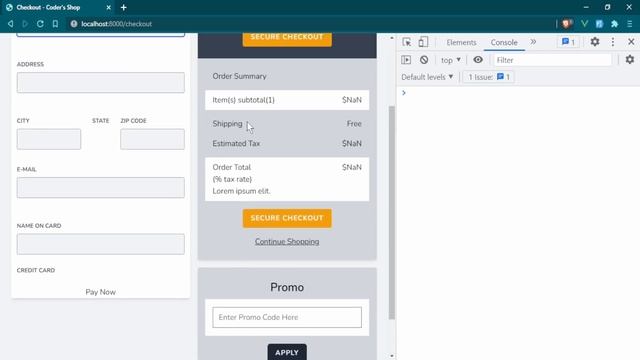 Laravel E-commerce: [19] Preparing for Checkout смотреть онлайн