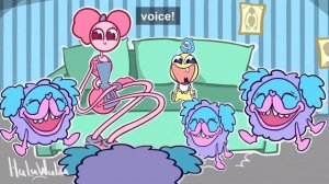 Мультики мама длинные ноги и папа длинные ноги и малыш длинные ноги | Семейка длинные ногих.