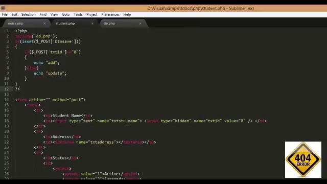PHP and Mysql select, insert, update and delete Part2 смотреть онлайн