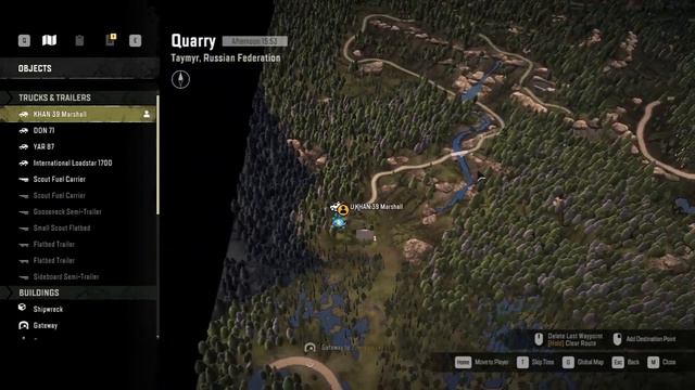 SnowRunner - All Upgrades in Quarry - Taymyr - Russia смотреть онлайн