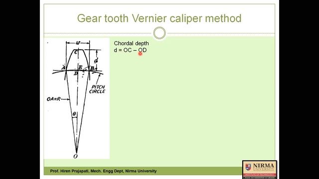 2 Gear Tooth Vernier Caliper смотреть онлайн