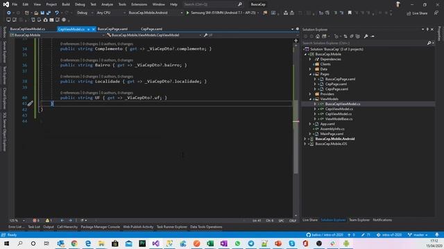 Introdução Xamarin.Forms (2020) - Aula 3 смотреть онлайн