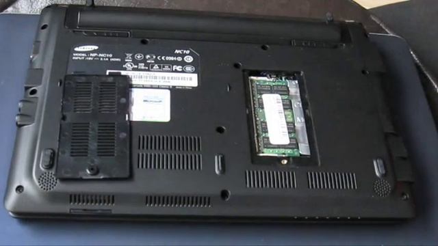 Samsung NC10 RAM Upgrade Video Guide смотреть онлайн