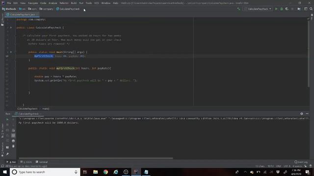 First Paycheck Program (How to Calculate Your First Paycheck? ) [#01] - using JAVA methods смотреть онлайн