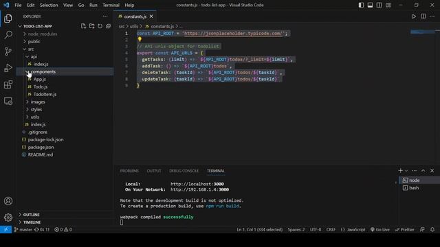 Todo list app using React.js смотреть онлайн