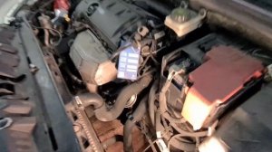 Замена масла в двигателе на Peugeot 308