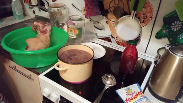 САЛАТИК на ЗАВТРА/НАСЫЩЕННЫЙ и Красивый КИСЕЛЬ/ смотреть онлайн