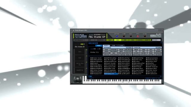 Korg M1 /Part of Legacy Collection/ sounds demo смотреть онлайн