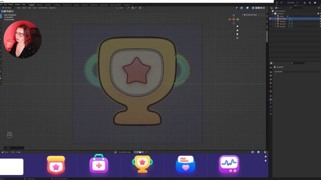 ICON МАРАФОН | BLENDER | ДЛЯ НАЧИНАЮЩИХ 13 ИЗ 20 | RU | Amelia Russo смотреть онлайн
