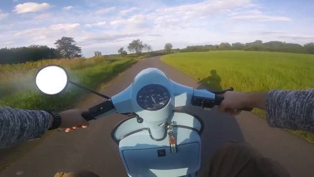 Probefahrt neuer Vespa Motor PX80, BGM 187, VAPE, BigBox Sport смотреть онлайн