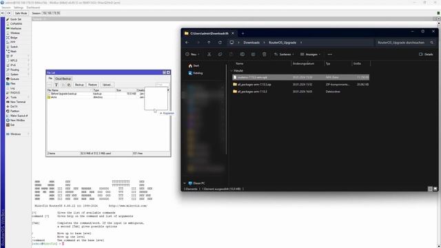 MikroTik: Upgrade MikroTik Router From RouterOS V6 To RouterOS V7 Via Winbox