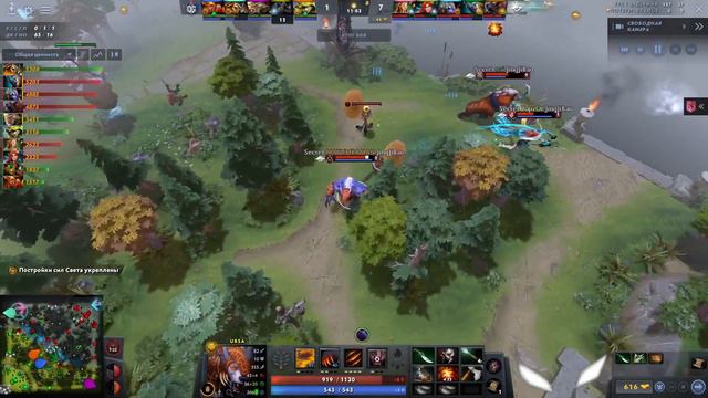 Курсед взял интервью у Пуппея + поставил на сикрет | 2 карта OG - Secret смотреть онлайн