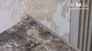 Как приклеить мебельную кромку (кромочную ленту) на столешницу /лист ДСП / Установка столешницы