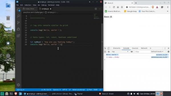 How to make your way and code in Javascript as a beginner