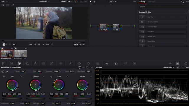 Как быстро покрасить Log в DaVinci Resolve (S-Log и C-Log) смотреть онлайн