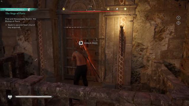 Find And Assassinate Gozlin (The Bishop of Paris) - in Assassin’s Creed Valhalla The Siege of Paris смотреть онлайн