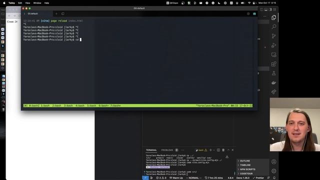 Deno supports Vite! Building SolidJS template live ? (part 3) смотреть онлайн