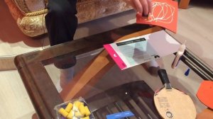 ЗАМЕНА НАКЛАДКИ. Настольный теннис