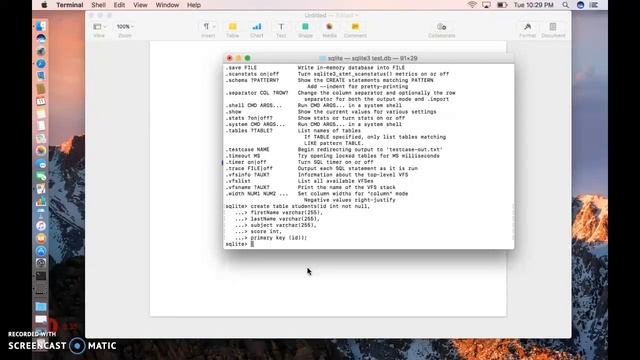 SQLite Tutorial: Using SQLite Database on Mac! смотреть онлайн