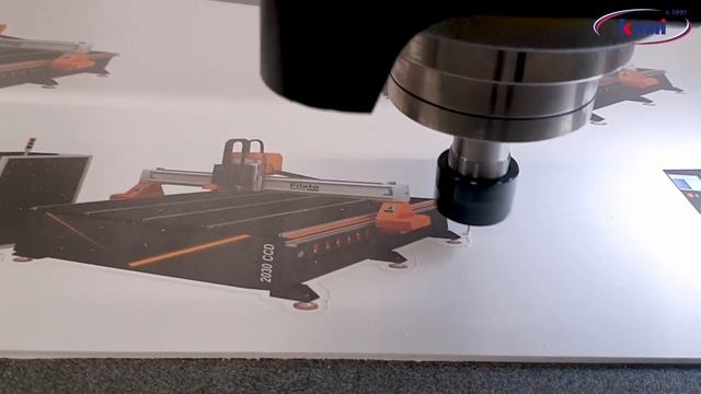 Планшетно-режущий плоттер Filato OPTIMA. Серия CCD | Фрезеровка ПВХ с позиционированием по меткам смотреть онлайн