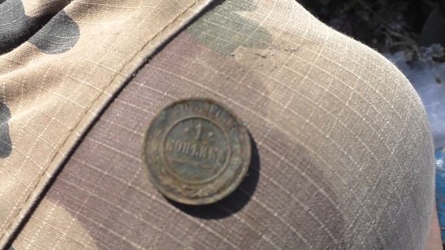 ОСТАТКИ РАСПАХАННОГО КЛАДА! Коп монет, шурф распашки кладовых монет. смотреть онлайн