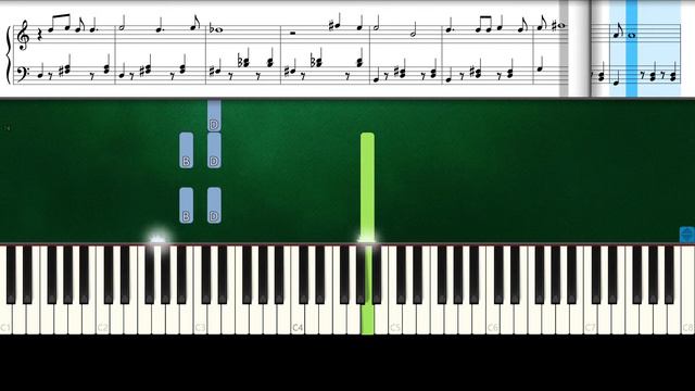 Lana Del Rey - Happiness Is A Butterfly (Piano Tutorial With Sheets | Piano Instrumental) смотреть онлайн