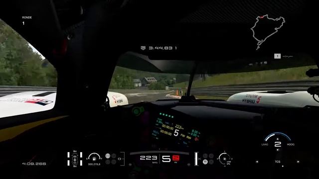 Gran Turismo™SPORT: Toyota TS050 Hybrid @ Nürbürgring 24H || Game Sound Only