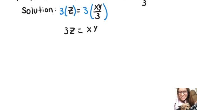 Equation: Solve for x: z = xy / 3 смотреть онлайн
