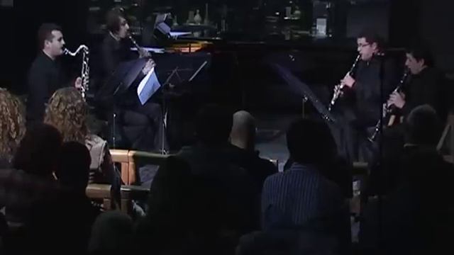 Zdravko Angelov-Clarinet Quartet Romanian Folk Dances-Bela Batrtok, III.Peloc смотреть онлайн