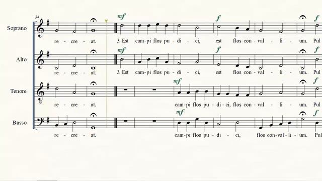 Michael Praetorius (1571-1621) - Flos de radice Jesse смотреть онлайн