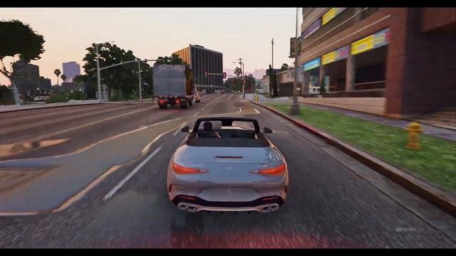 ► GTA 6 Graphics - 2023 Mercedes-AMG SL63 - Ultra Realistic Graphics i9 12900k & RTX™ 4090 Gameplay смотреть онлайн
