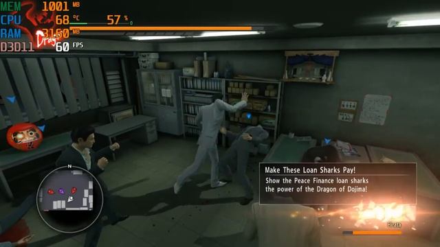 Yakuza Kiwami ON CORE 2 QUAD + GTX 750TI смотреть онлайн