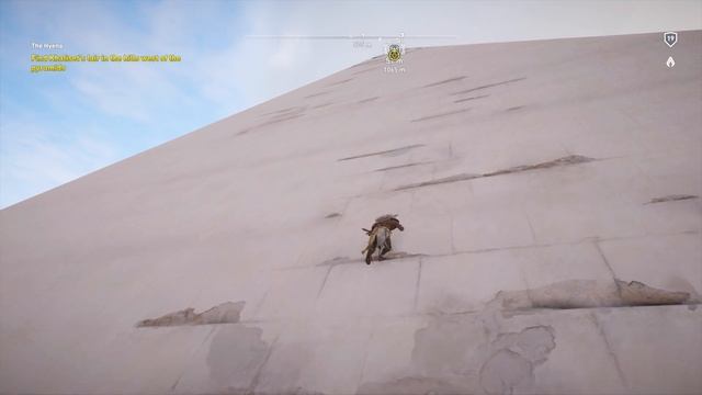 Assassin's Creed Origins - Pyramid Giza Climbing Synchronize & Sliding Down смотреть онлайн