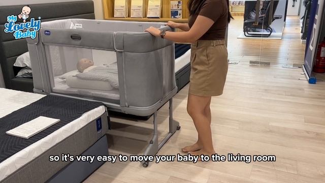 Chicco Next2Me Forever Co-Sleeping Cot | My Lovely Baby смотреть онлайн