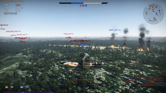 ЯК 7Б Нашь вылет Полк (Speed) Warthunder смотреть онлайн
