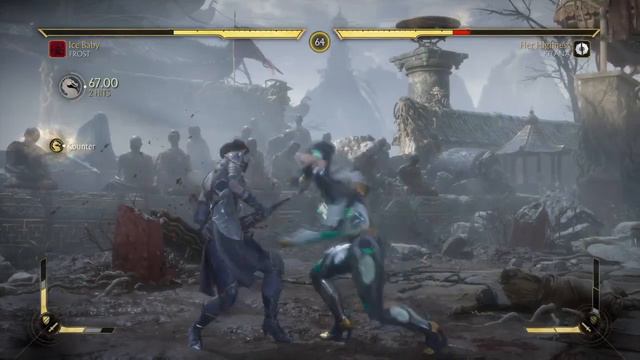 Mortal Kombat 11 - Frost VS Kitana смотреть онлайн
