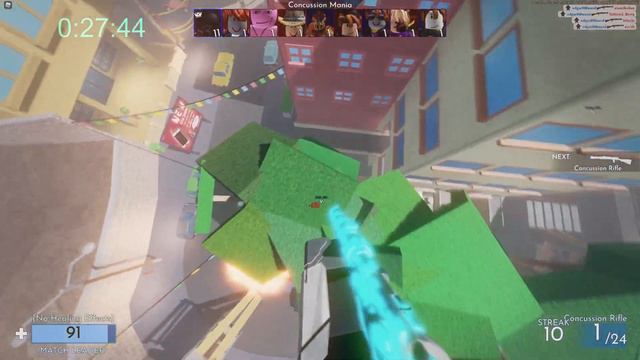 Roblox Arsenal🏆 - [ Midtown - Concussion Mania ][ Former-World Record ][ 42s ] смотреть онлайн