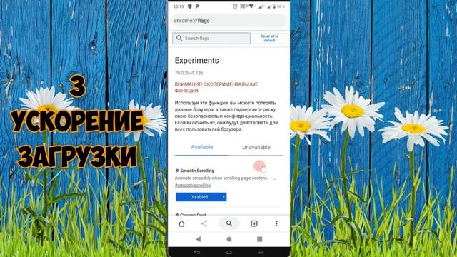 Как активировать скрытые настройки Google Chrome. Секретные флаги хрома. панель управления внизу. смотреть онлайн