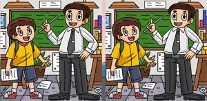 Найди 3 отличия | версия для иллюстрации #1