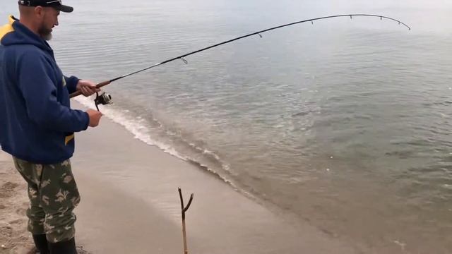 Ловля Саргана в Балтийском море!!! смотреть онлайн