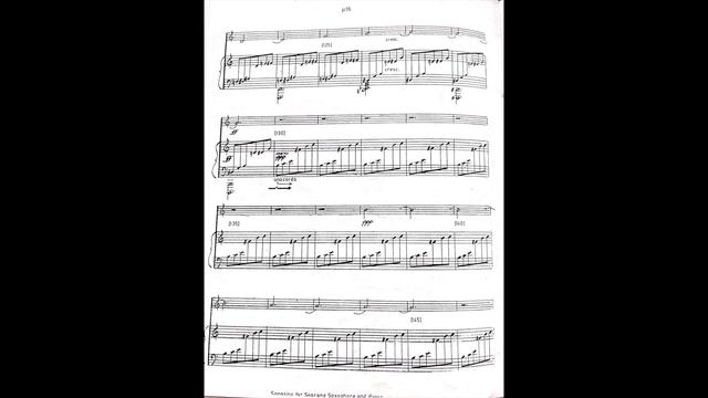 Sonatina for Soprano Saxophone and Piano by Melvin Solomon смотреть онлайн