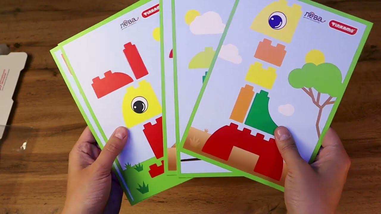 Конструктор «ЛЁВА» Лото с животными 45009 смотреть онлайн