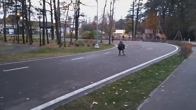 Техническая тренировка на лыжероллерах смотреть онлайн