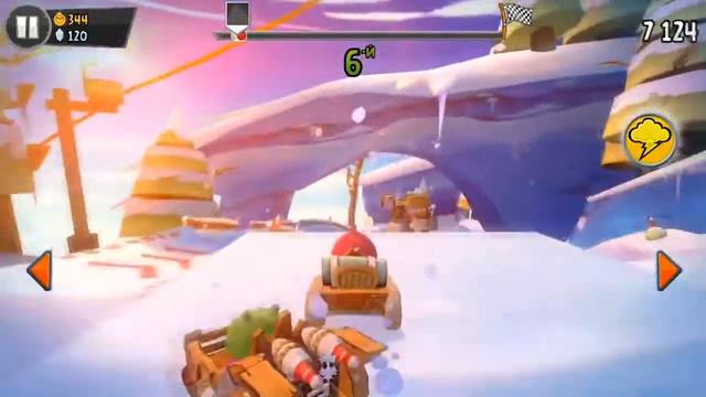 ГОТОВЬ САНИ ЛЕТОМ... █ ПРОХОЖДЕНИЕ ANGRY BIRDS: GO! #11 смотреть онлайн